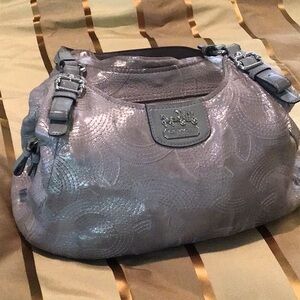 Coach Madison Maggie Metallic Handbag